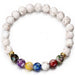 Classic Lava Stone Handmade Unisex  Beaded Bracelets - Indigo-Temple