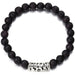 Classic Lava Stone Handmade Unisex  Beaded Bracelets - Indigo-Temple