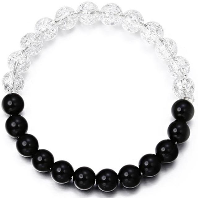 Classic Lava Stone Handmade Unisex  Beaded Bracelets - Indigo-Temple