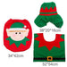 Christmas Toilet Seat Cover sets - Indigo-Temple