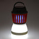 2-IN-1 Bug-Zapper and Lantern with Solar Panel - Indigo-Temple