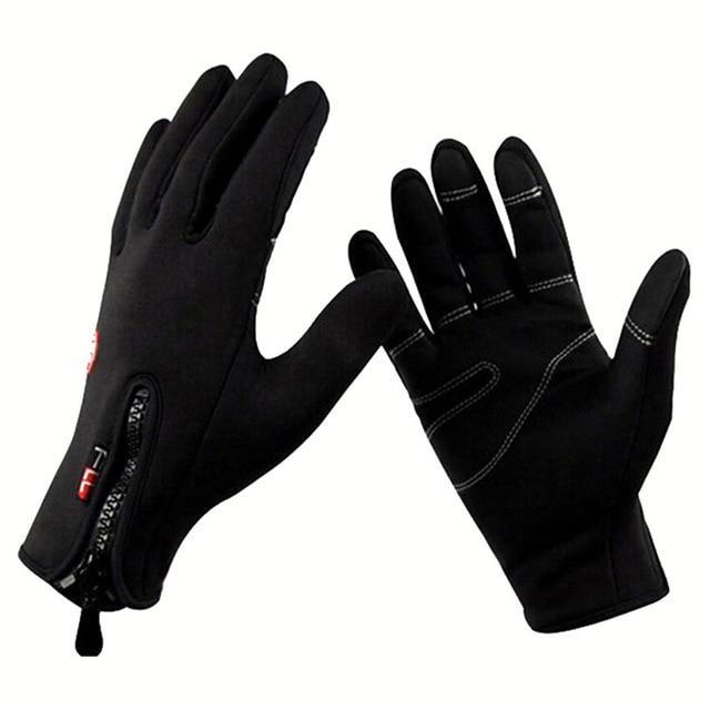 Windproof & Waterproof  Thermal Anti-slip Gloves - Indigo-Temple
