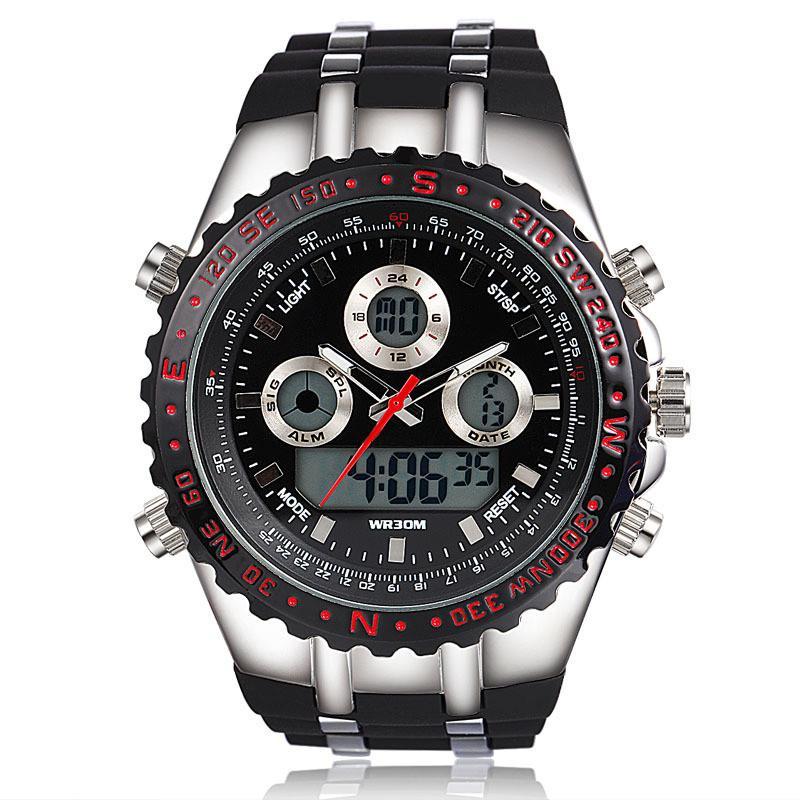 Led Digital Military Wristwatch (3 colors) - Indigo-Temple