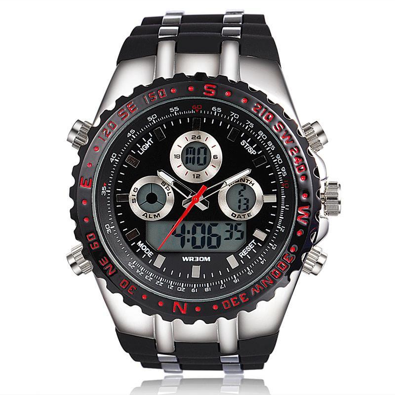 Led Digital Military Wristwatch (3 colors) - Indigo-Temple