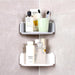 Super-Stick Corner Shower Caddy (2 pcs ) - Indigo-Temple