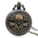 Guns Design "2ND AMENDMENT" Pocket Watch - Indigo-Temple