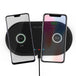 Dual-Coil Qi Wireless Quick-Charge Pad - Indigo-Temple