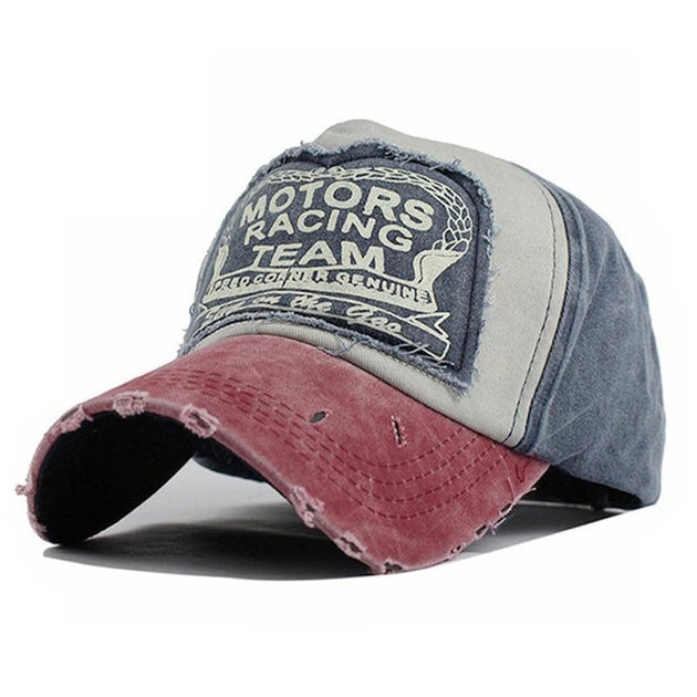 FLB™ Vintage Heavy-Wash Hillbilly Cap - Indigo-Temple