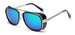 Iron Man Side-Shielded Men's Sunglasses - Indigo-Temple