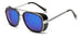 Iron Man Side-Shielded Men's Sunglasses - Indigo-Temple