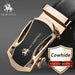 NO.ONEPAUL™ Genuine Leather Formal Fashion Men's Belt - Indigo-Temple