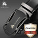 NO.ONEPAUL™ Genuine Leather Formal Fashion Men's Belt - Indigo-Temple