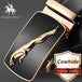 NO.ONEPAUL™ Genuine Leather Formal Fashion Men's Belt - Indigo-Temple