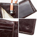 Anti-Lost/Theft Bluetooth Genuine  Leather Smart-Wallet - Indigo-Temple