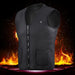 USB Heated Winter Under-Vest - Indigo-Temple