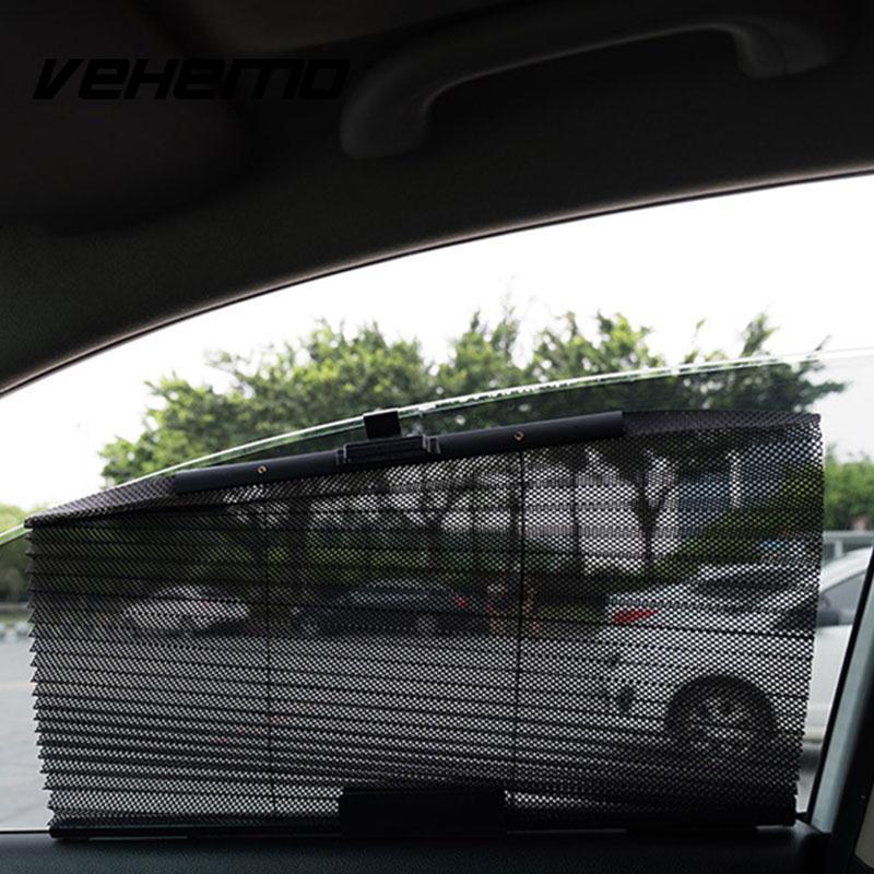 Auto-Retractable Car Side Window Sun Shield - Indigo-Temple