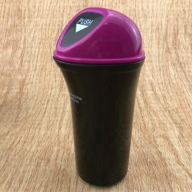Clip-On Car Trash Can - Indigo-Temple