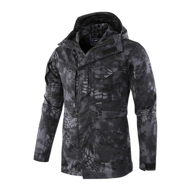 M-65 Military Style Waterproof Field Jackets (free shipping) - Indigo-Temple