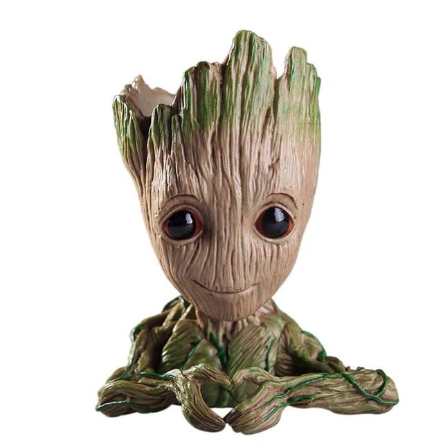 "Baby Groot" Creative Plantpot & Desk Organizer - Indigo-Temple