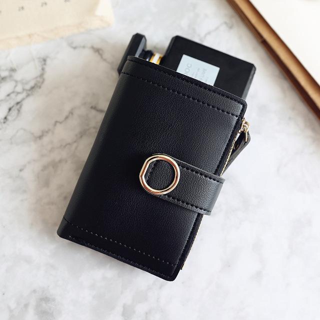 DEDOMON™ Women's Fashion Leather Wallet - Indigo-Temple