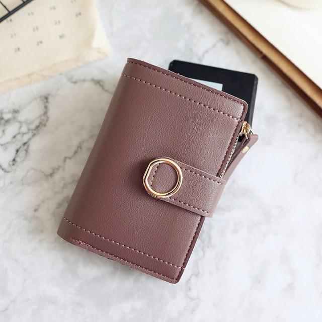 DEDOMON™ Women's Fashion Leather Wallet - Indigo-Temple