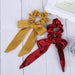 AWAYTR™ Stylish Elastic Hair-Bow Scrunchy - Indigo-Temple