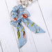 AWAYTR™ Stylish Elastic Hair-Bow Scrunchy - Indigo-Temple