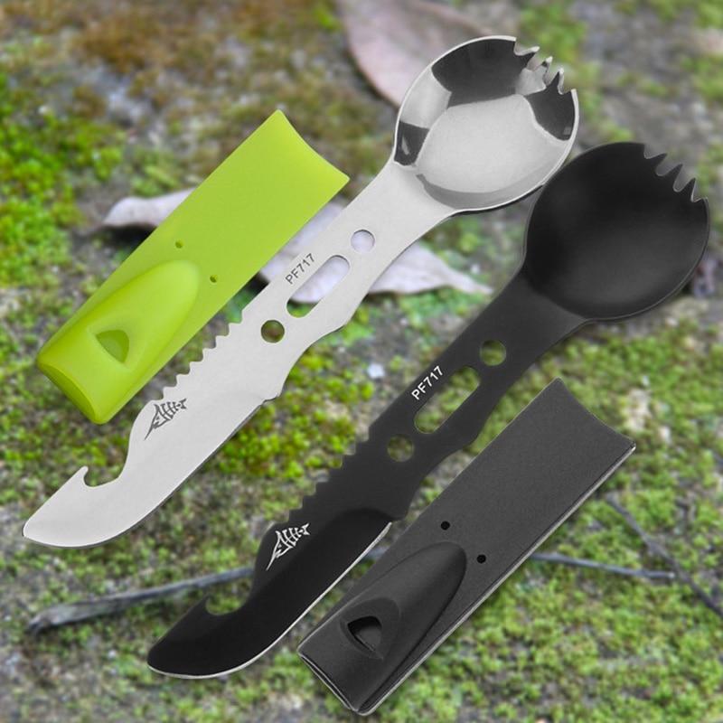7-in-1 Multipurpose Survival Spork (2pcs) - Indigo-Temple
