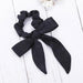 AWAYTR™ Stylish Elastic Hair-Bow Scrunchy - Indigo-Temple