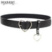 Heart Pin Buckle Women's Fashion Belt - Indigo-Temple