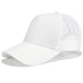 Glitter and Plain Women's Mesh Ponytail Cap - Indigo-Temple