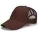 Glitter and Plain Women's Mesh Ponytail Cap - Indigo-Temple