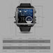 3-Timezone Luxury Sports Watch - Indigo-Temple