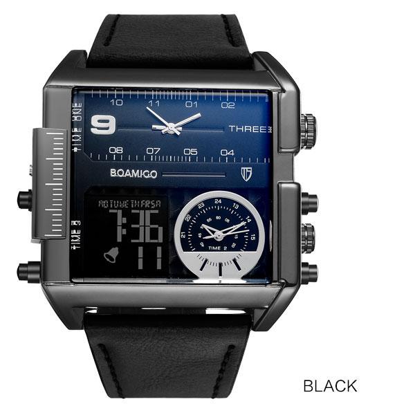 3-Timezone Luxury Sports Watch - Indigo-Temple