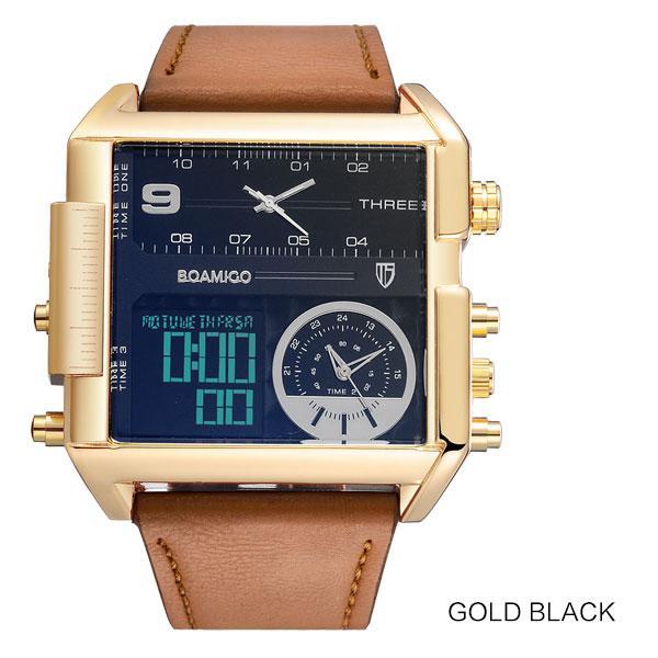 3-Timezone Luxury Sports Watch - Indigo-Temple