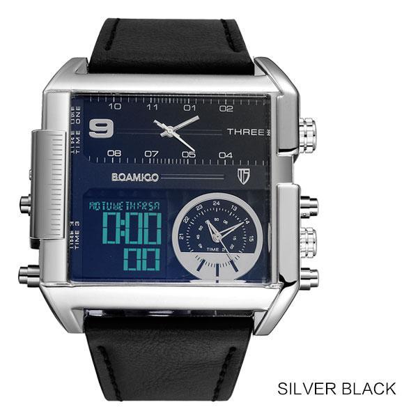 3-Timezone Luxury Sports Watch - Indigo-Temple