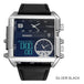 3-Timezone Luxury Sports Watch - Indigo-Temple