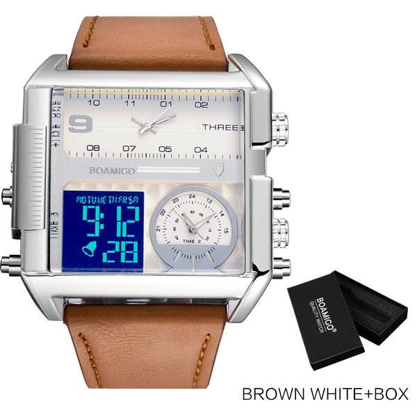 3-Timezone Luxury Sports Watch - Indigo-Temple