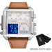 3-Timezone Luxury Sports Watch - Indigo-Temple