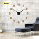 Decorative Modern 3D Wall Clock - Indigo-Temple