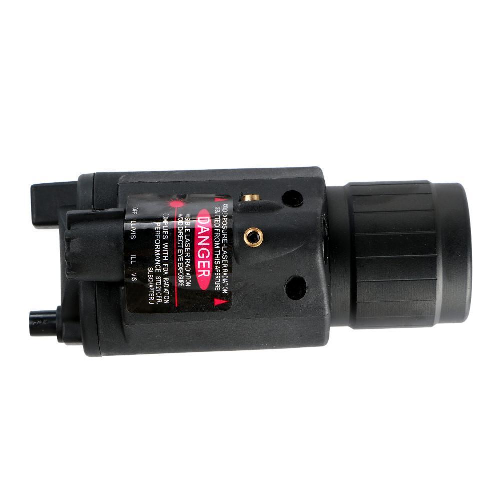 Tactical Red Laser Insight &Torch Light For  Handgun - Indigo-Temple