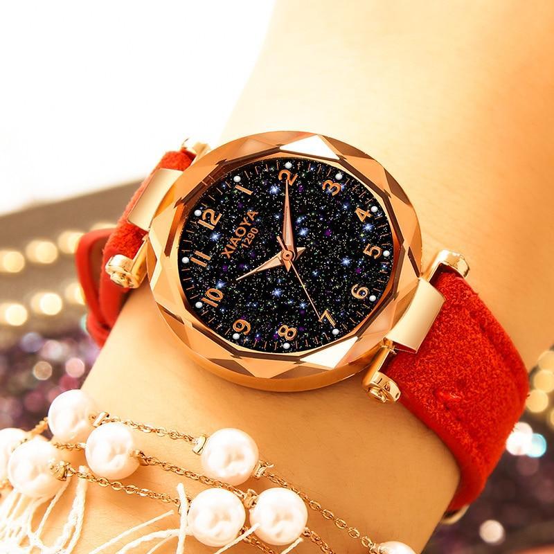 Luxurious Sparkly Women's Watch - Indigo-Temple