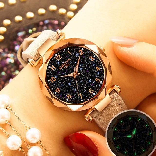 Luxurious Sparkly Women's Watch - Indigo-Temple