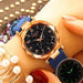 Luxurious Sparkly Women's Watch - Indigo-Temple