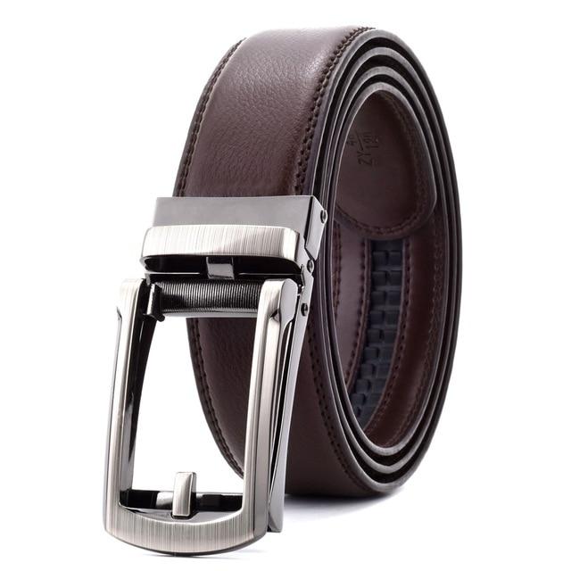 QUICKCLICK™ NO HOLES PERFECT FITTING LEATHER BELT - Indigo-Temple