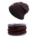 WindWarrior™ Wool Hat and Scarf Winter  Set - Indigo-Temple