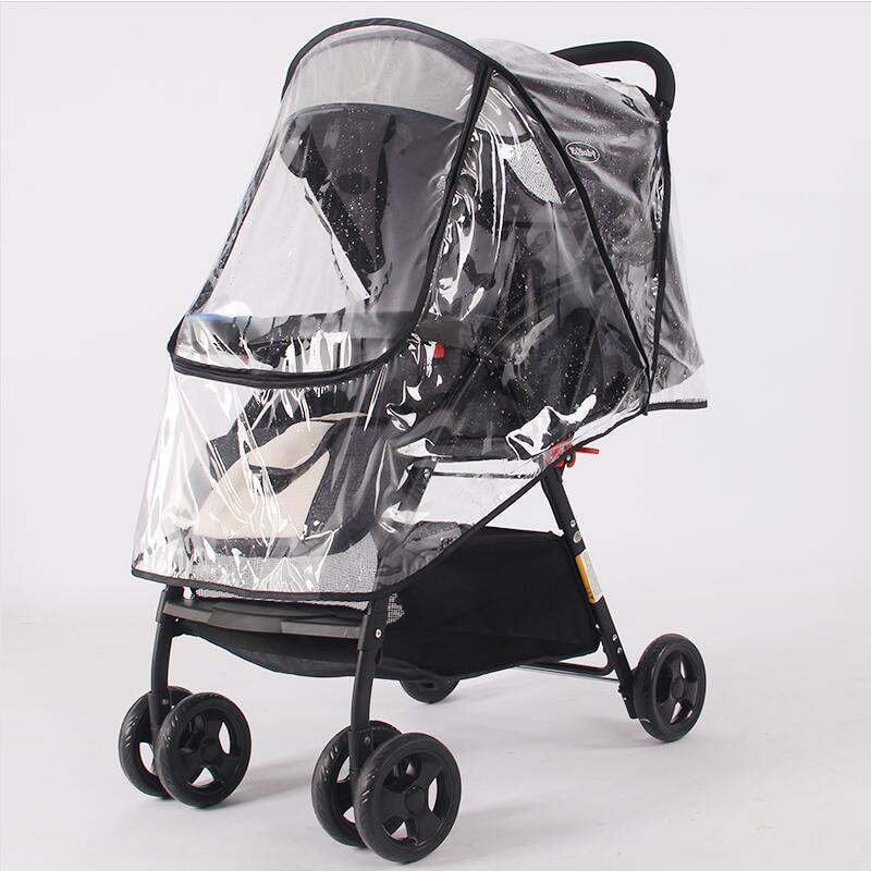 Universal Stroller Windproof And Rainproof Cover - Indigo-Temple