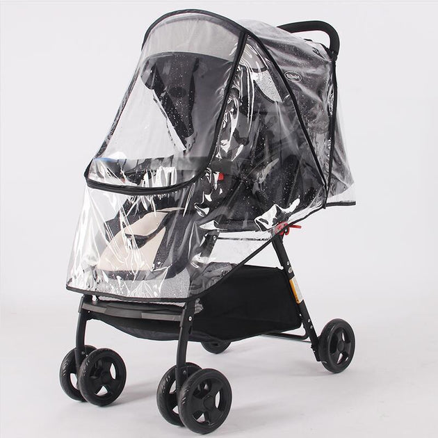 Universal Stroller Windproof And Rainproof Cover - Indigo-Temple