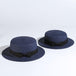 Women's Fashion Bow-Knot Straw Hat - Indigo-Temple
