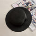 Women's Fashion Bow-Knot Straw Hat - Indigo-Temple